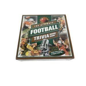 Vintage The Ultimate Football Trivia Board Game Outset Media NEW